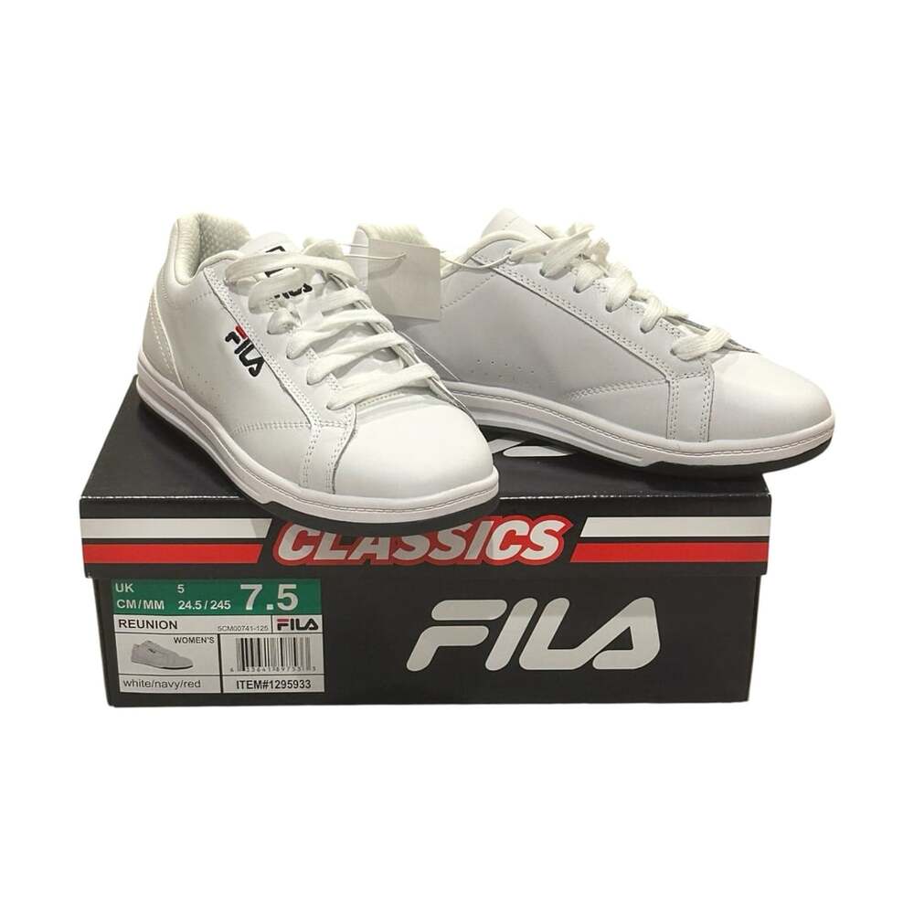 Fila Reunion Sneakers Size 7.5 White